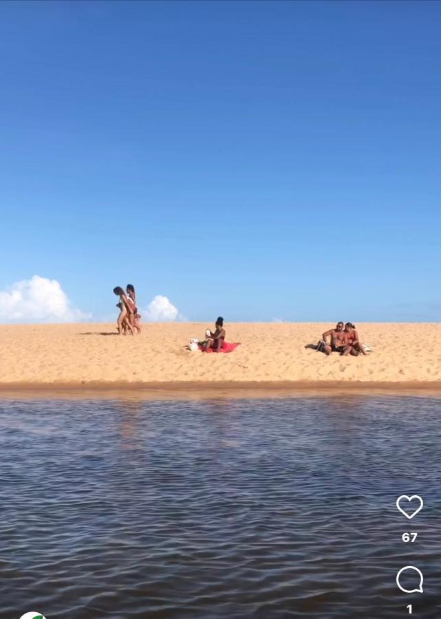 Maravilhoso Garden Imbassai Pe Na Areia Bahia Litoral Leilighet Eksteriør bilde
